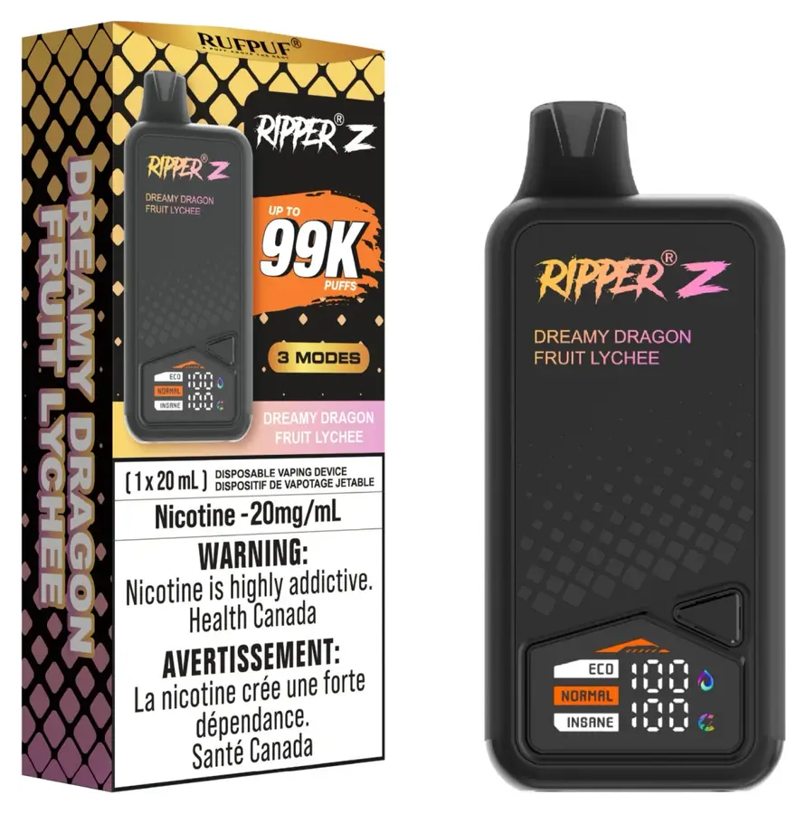 Ripper Z 99K Disposable - Dreamy Dragonfruit Lychee Ripper Z 99K Disposable - Dreamy Dragonfruit Lychee