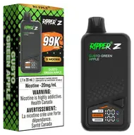 Ripper Z 99K Disposable - Gusto Green Apple