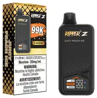 GCORE RIPPER Z 99K DISPOSABLE — Juice Peach Ice disposable vape