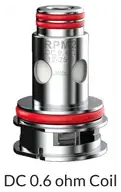 SMOK RPM2 replacement coils — DC 0.6 Ohm MTL, 5 pack