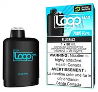 STLTH loop Max Pod Pack — BLUE RAZZ replacement pod