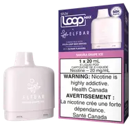 STLTH LOOP MAX x ELFBAR replacement pod — Sakura Grape Ice, 20 mg
