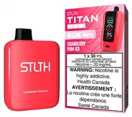 STLTH TITAN MAX 50K — Cranberry Pom Ice disposable vape