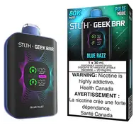 GEEK BAR STLTH X GEEK BAR 80K — Blue razz disposable vape