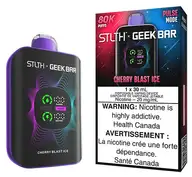 GEEK BAR STLTH X GEEK BAR 80K — CHERRY BLAST ICE disposable vape