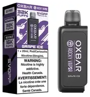 OXBAR SVOPP ROCKY VAPOR OXBAR — Flavours: GRAPE ICE replacement pod