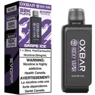 SVOPP ROCKY VAPOR OXBAR (EXCISE AB TAX INCLUDED) - GRAPE ICE