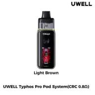 Uwell Typhos Pro Pod Kit [CRC] - LIGHT BROWN