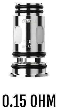 VOOPOO PNP X REPLACEMENT COILS (5 PACK) - SIZE: 0.15 OHM