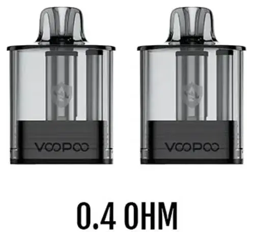 VOOPOO VRIZZ V2 Replacement Pod - 0.4 ohm VOOPOO VRIZZ V2 Replacement Pod - 0.4 ohm