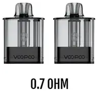 VOOPOO VRIZZ V2 Replacement Pod - 0.7 ohm