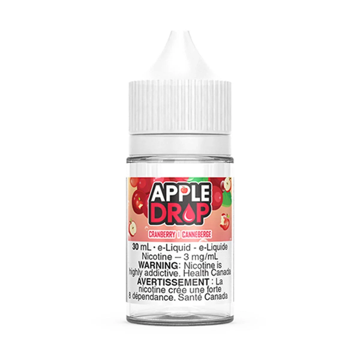 Apple Drop Freebase 30 mL - Cranberry 6mg