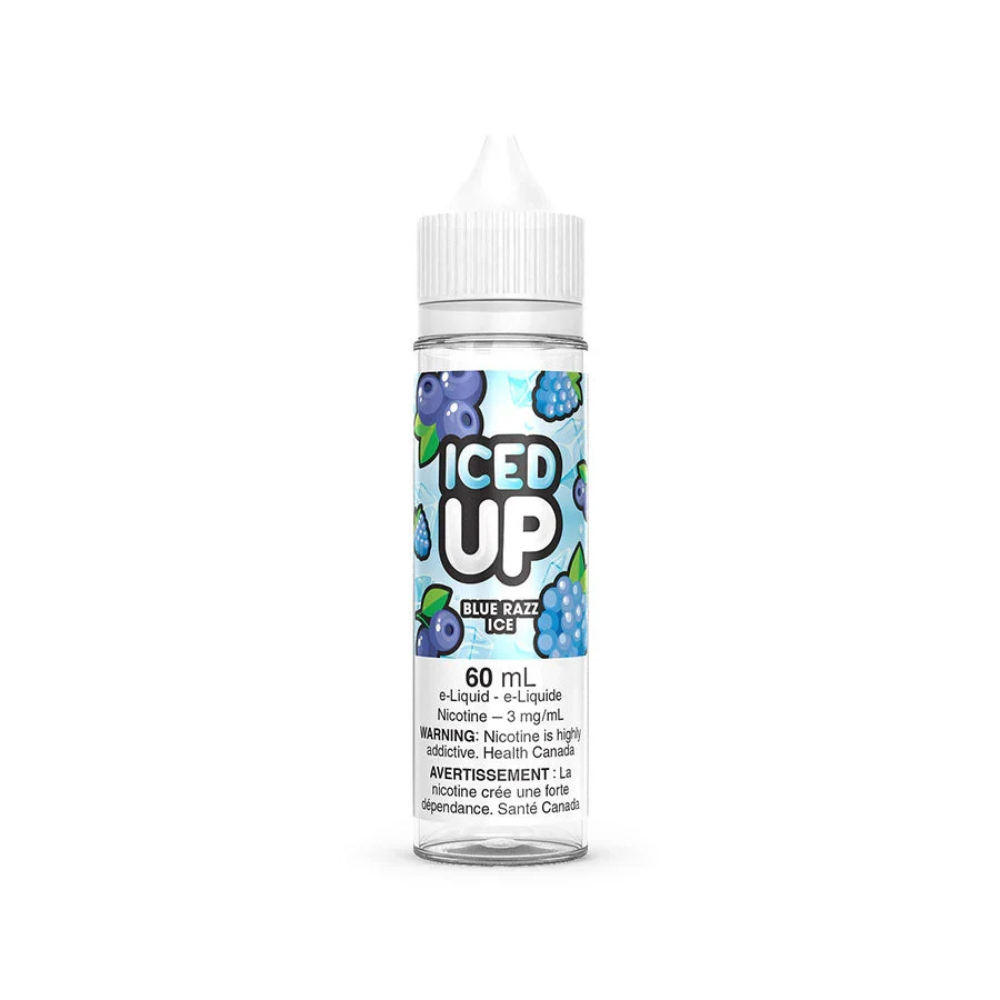 Iced Up Freebase 60 mL - Blue Razz Ice 6mg