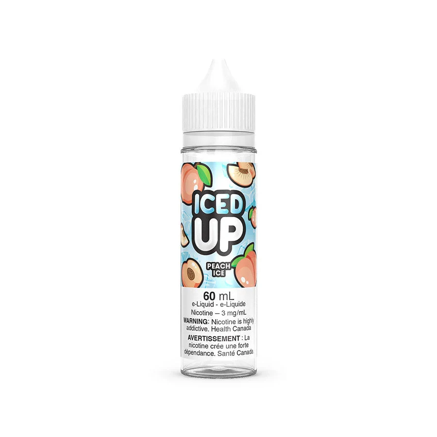 Iced Up Freebase 60 mL - Peach Ice 6mg