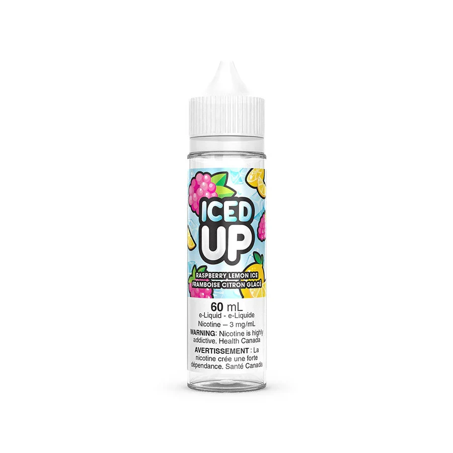 Iced Up Freebase 60 mL - Raspberry Lemon Ice 3mg