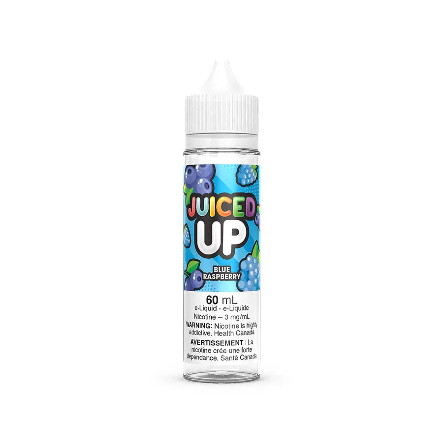Juiced Up Freebase 60 mL - Blue Raspberry 6mg