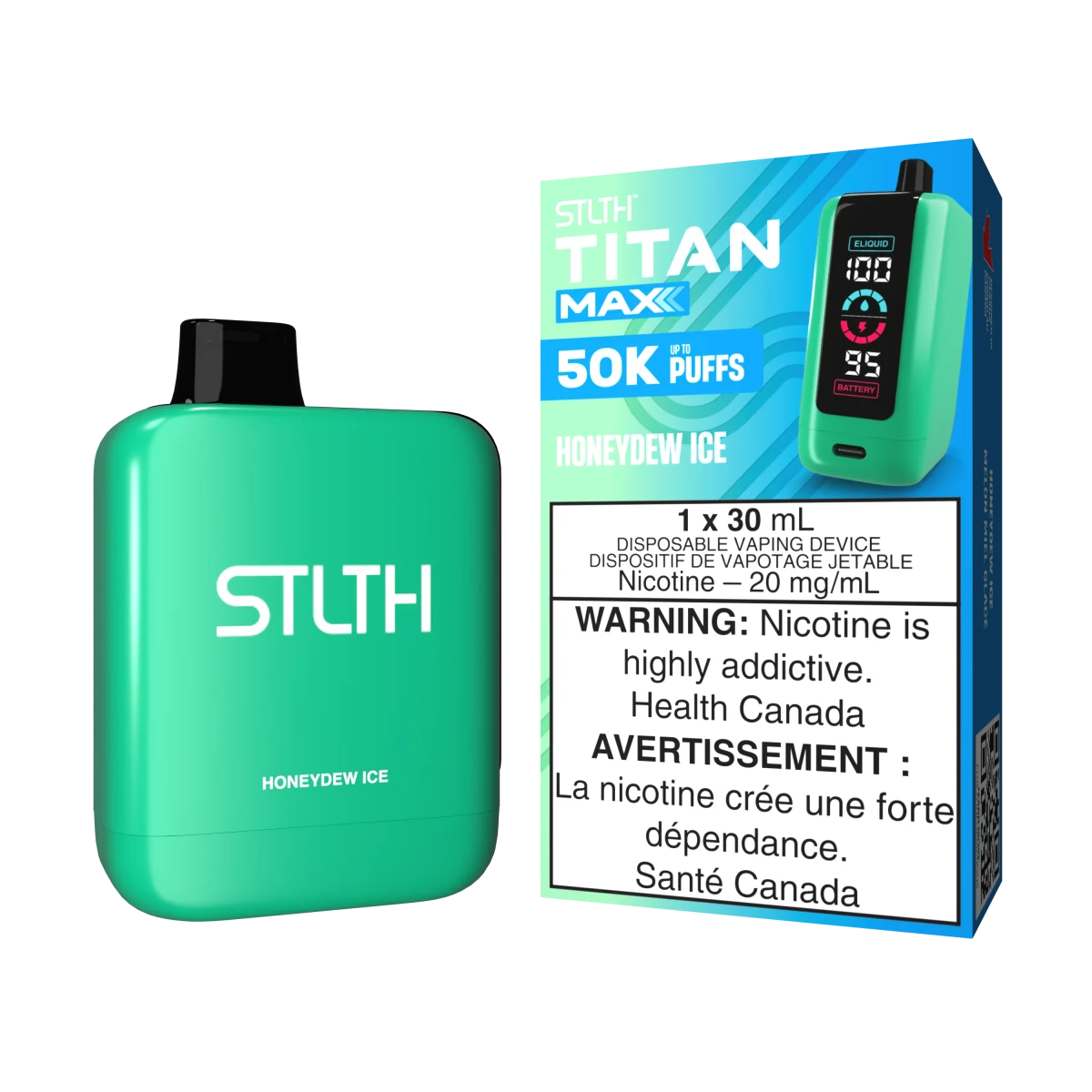 STLTH TITAN MAX 50K - Honeydew Ice
