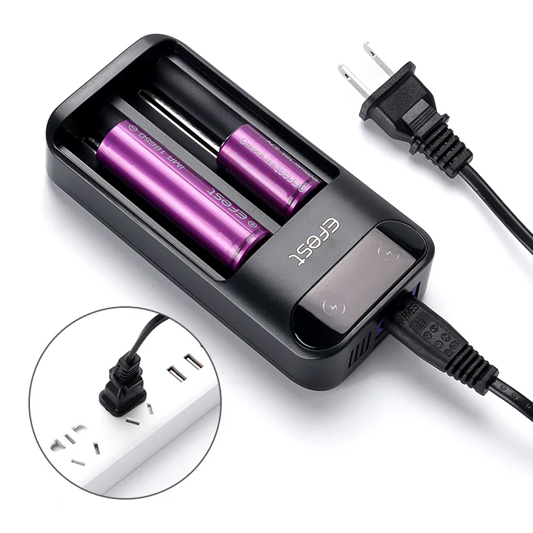 Efest Lush Q2 charger package contents