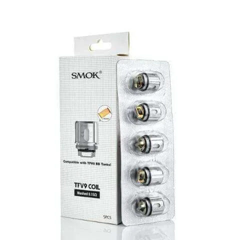 SMOK TFV9 meshed 0.15 ohm replacement coils 5 pack