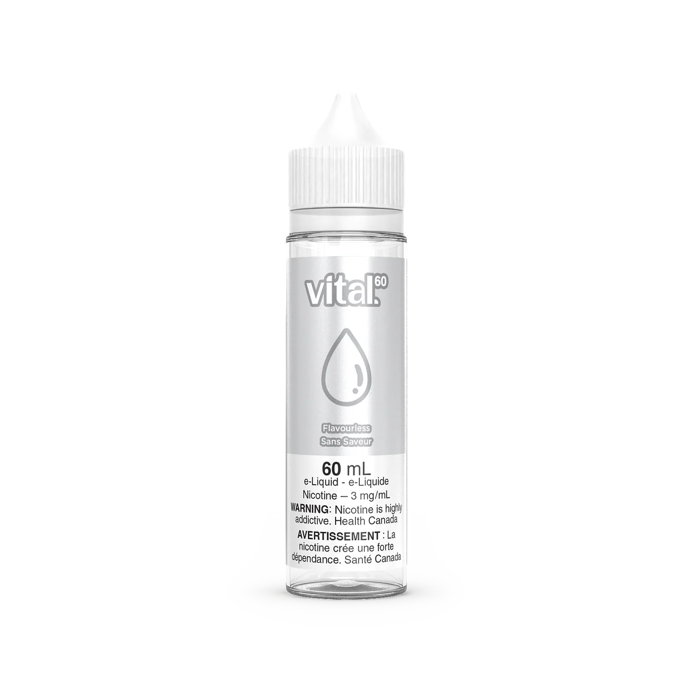 Vital Flavourless Freebase 60 mL main product photo