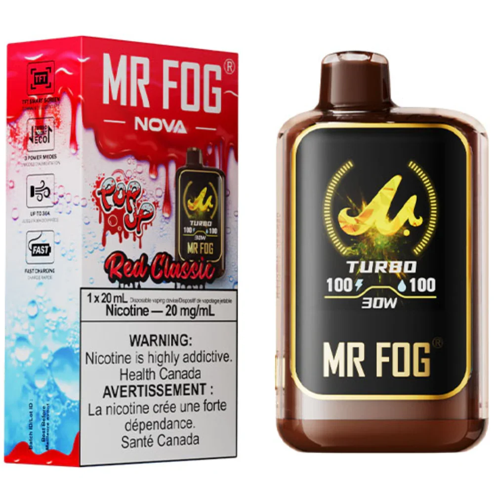 MR FOG NOVA 36K - Popup Red Classic