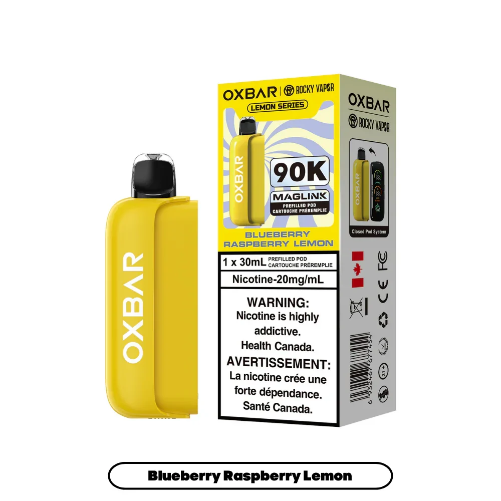 OXBAR Maglink 90K Prefilled Pod - Blueberry Raspberry Lemon
