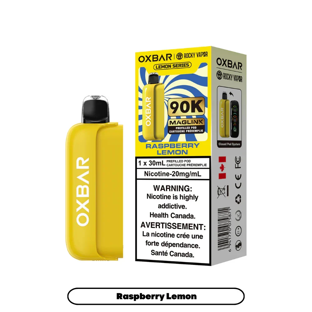 OXBAR Maglink 90K Prefilled Pod - Raspberry Lemon