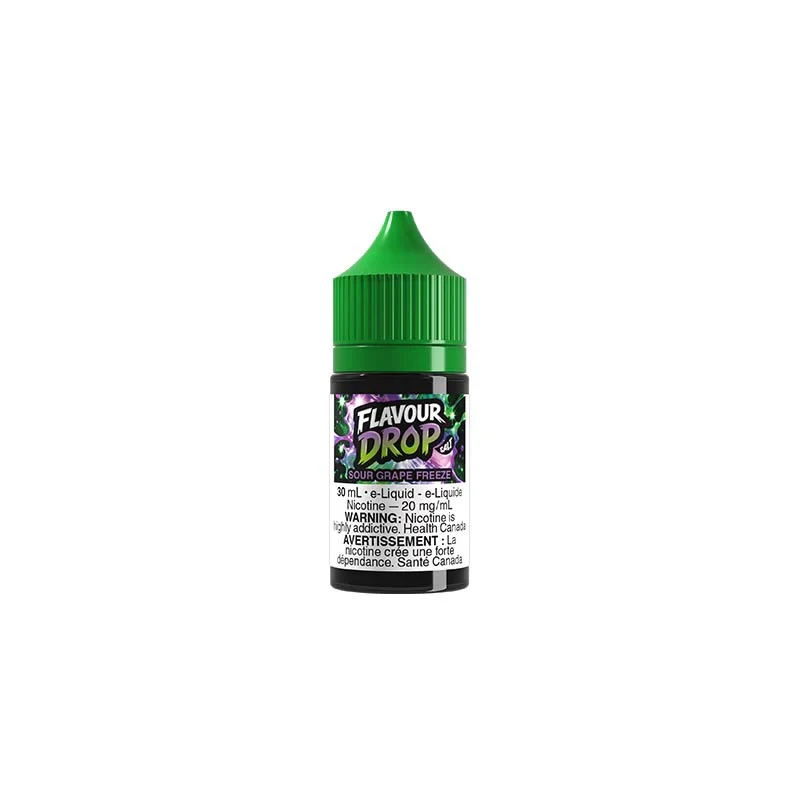 Flavour Drop Salt 30 mL - Sour Grape Freeze