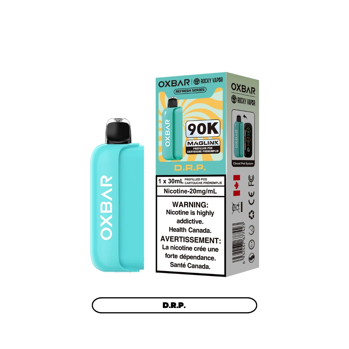 OXBAR Maglink 90K Refill Pod main product photo
