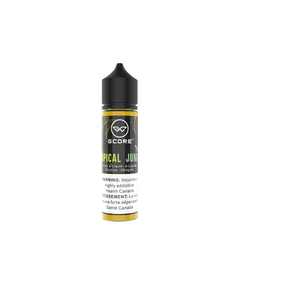 GCORE Tropical salt e-liquid 60mL — Tropical Jungle, 20 mg