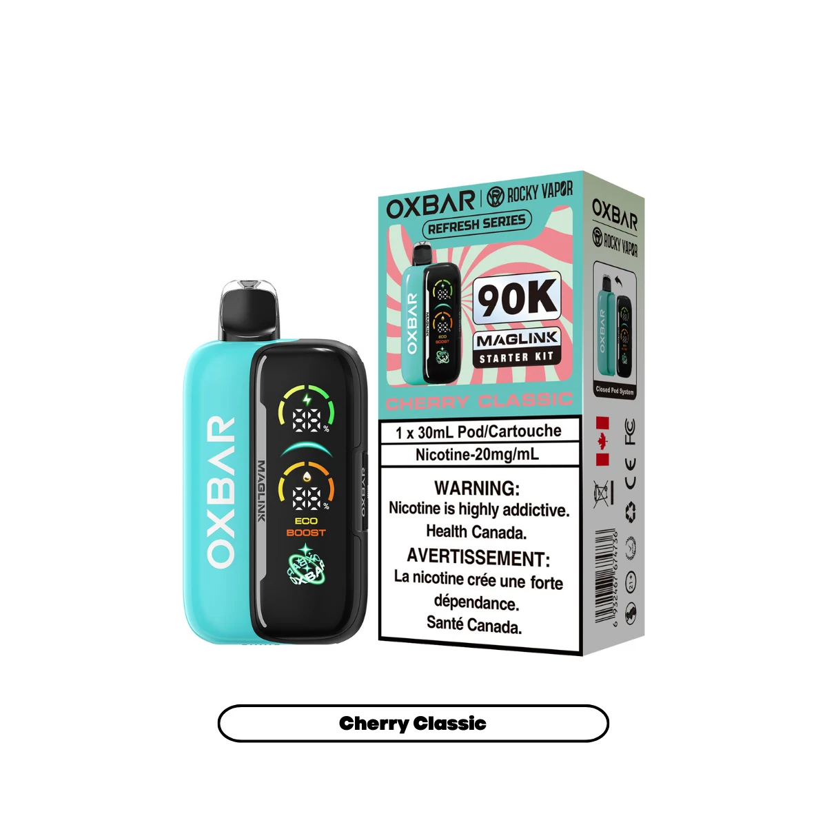 OXBAR Maglink 90K starter kit — Cherry Classic