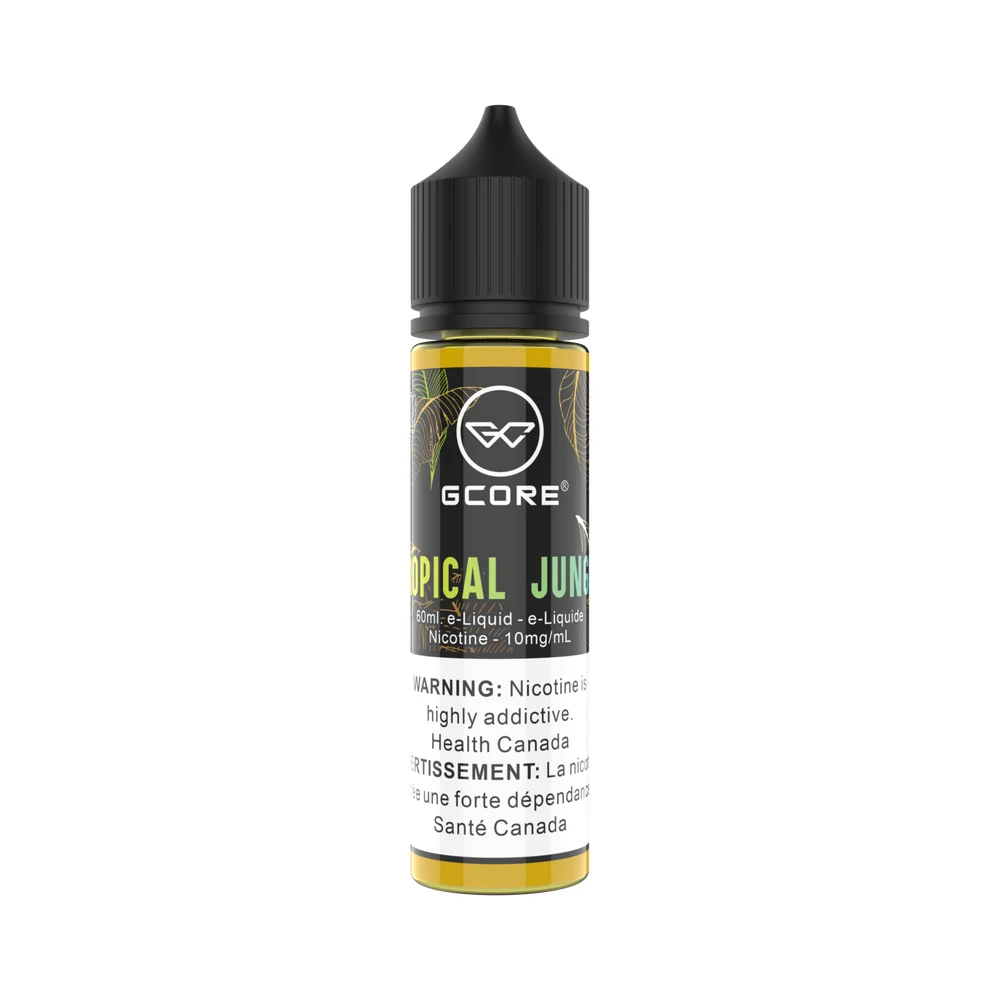 GCORE Tropical Salt 60mL 10mg — Tropical Blend e-liquid bottle