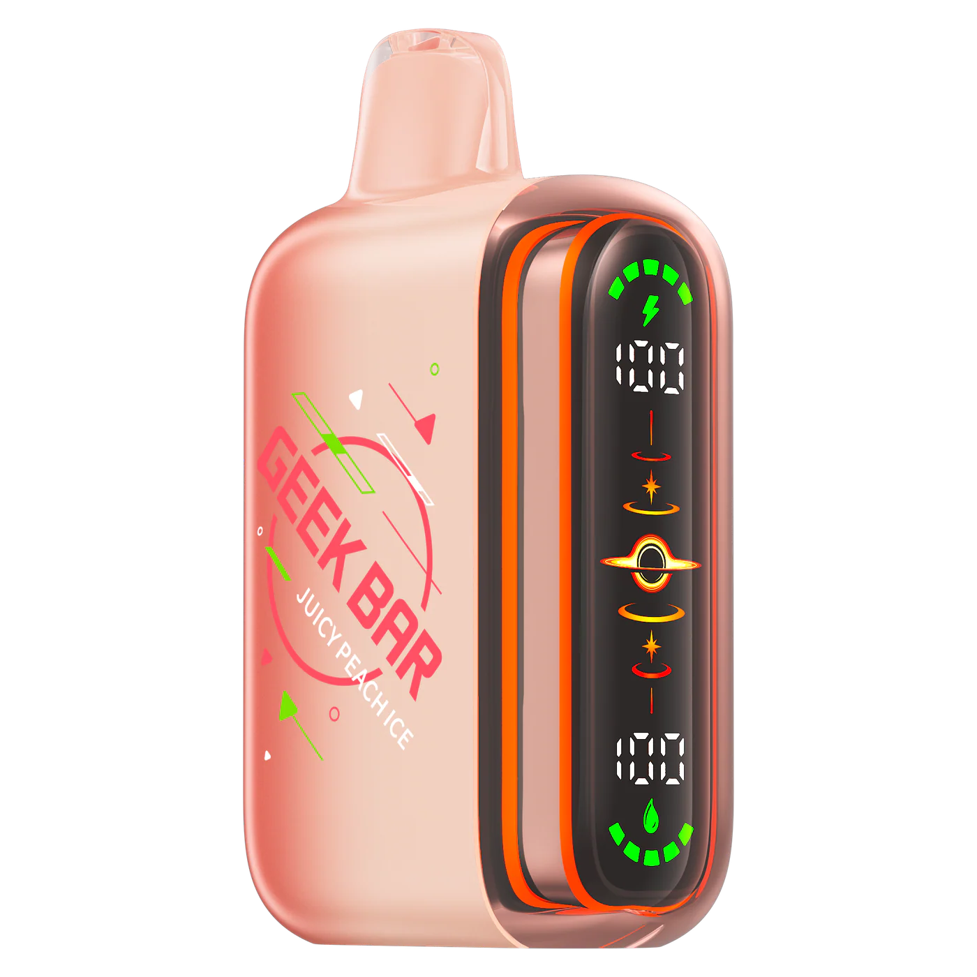 Geek Bar Pulse 2 80K 20 mL Juicy Peach Ice 20 mg disposable vape