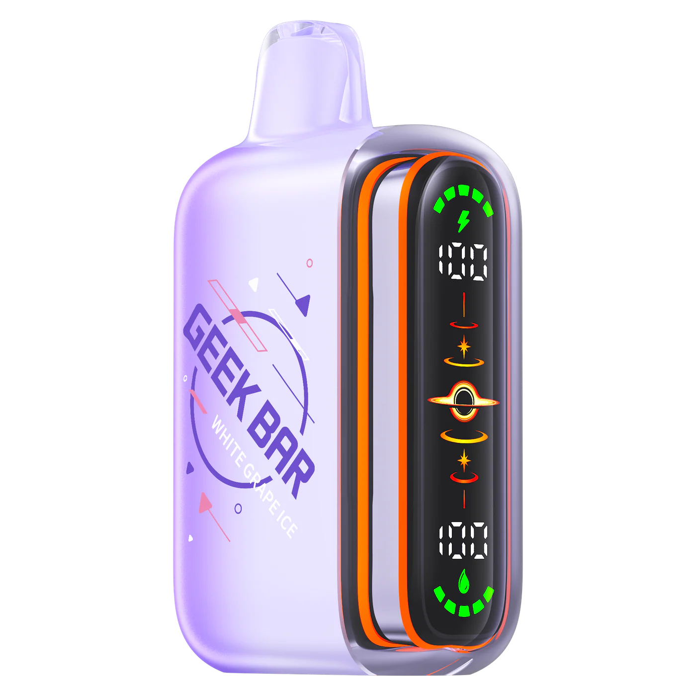 Geek Bar Pulse 2 80K 20 mL White Grape Ice 20 mg disposable vape