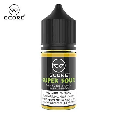 GCORE E-Juice Regular 30 mL - Super Sour