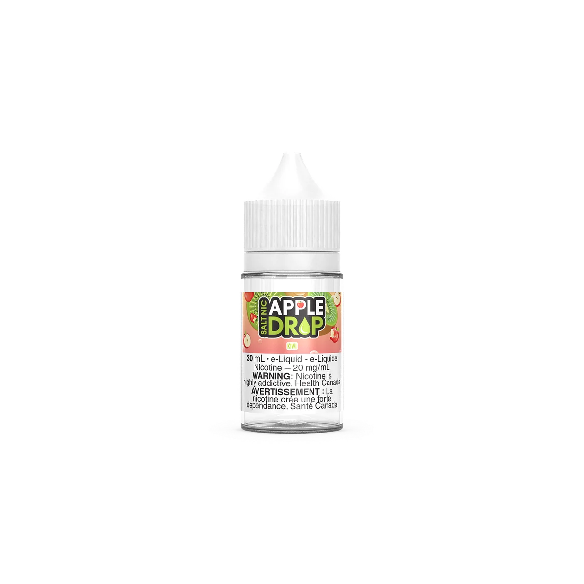 Apple Drop Ice Nic Salt 30 mL — Kiwi e-liquid bottle