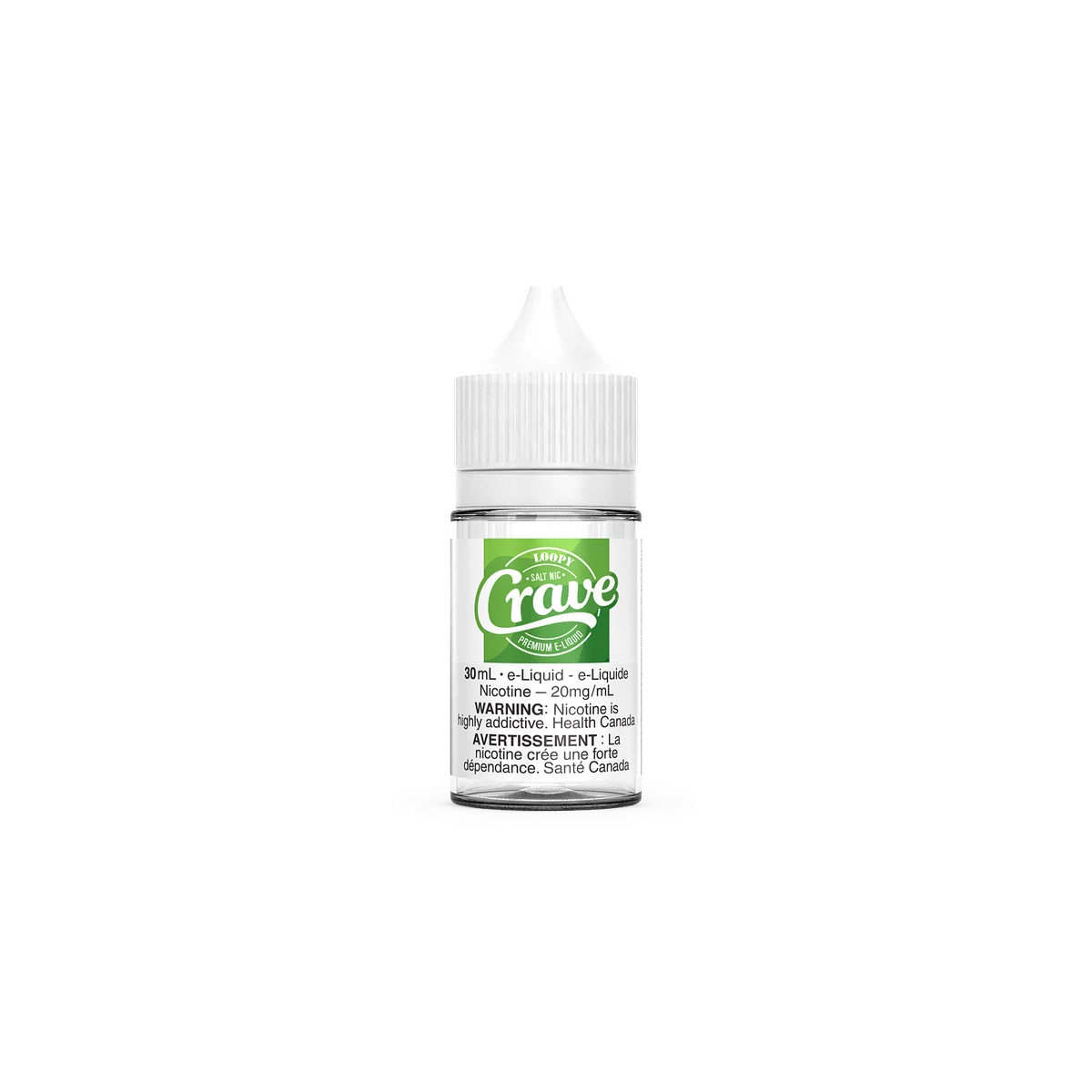 CRAVE SALT — HOOPS e-liquid bottle