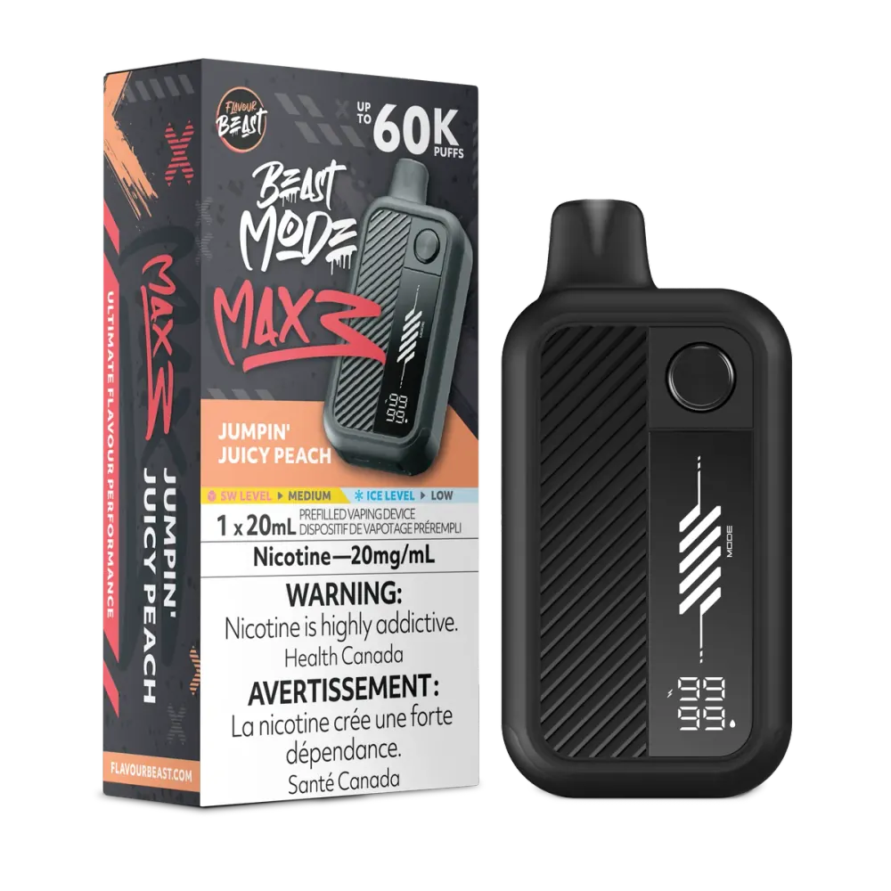FLAVOUR BEAST BEAST MODE MAX 3 - Jumpin Juicy Peach