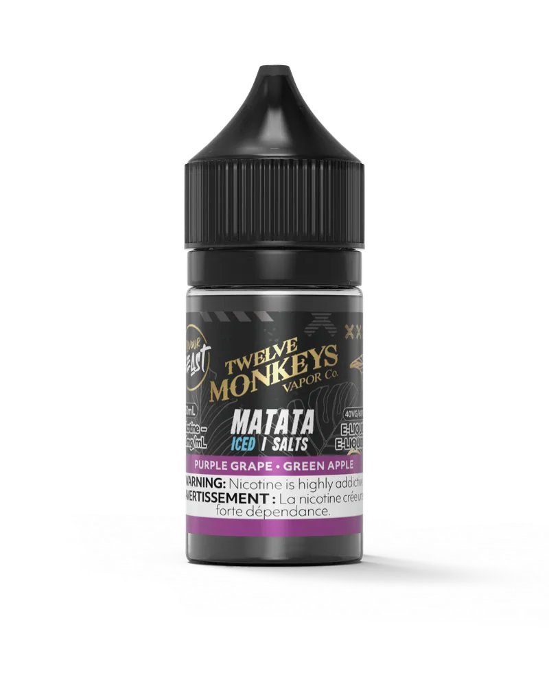 Flavour Beast x Twelve Monkeys Salt 30 mL - Matata 20 mg e-liquid bottle image