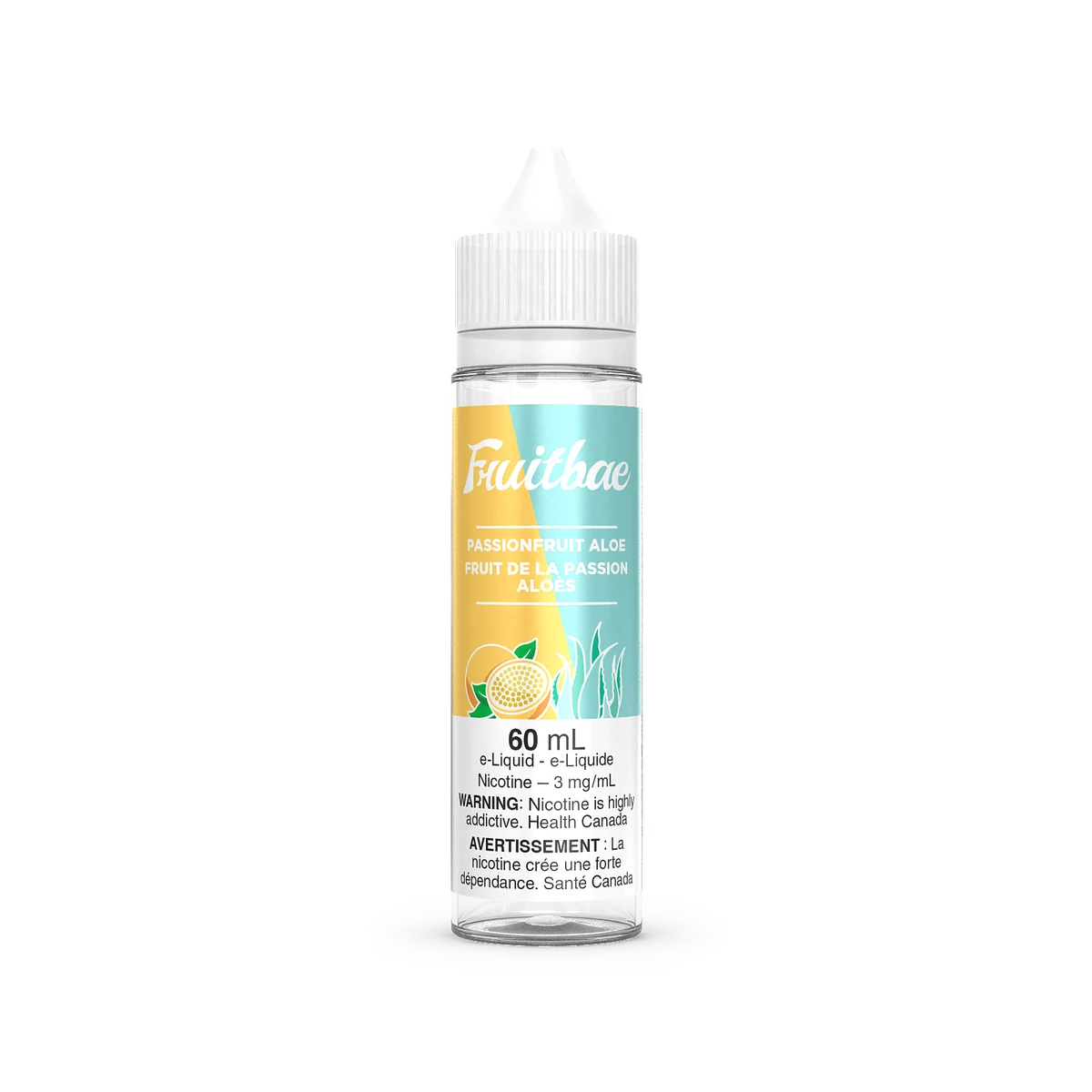 FRUITBAE Freebase 60 ML — Passionfruit Aloe e-liquid bottle