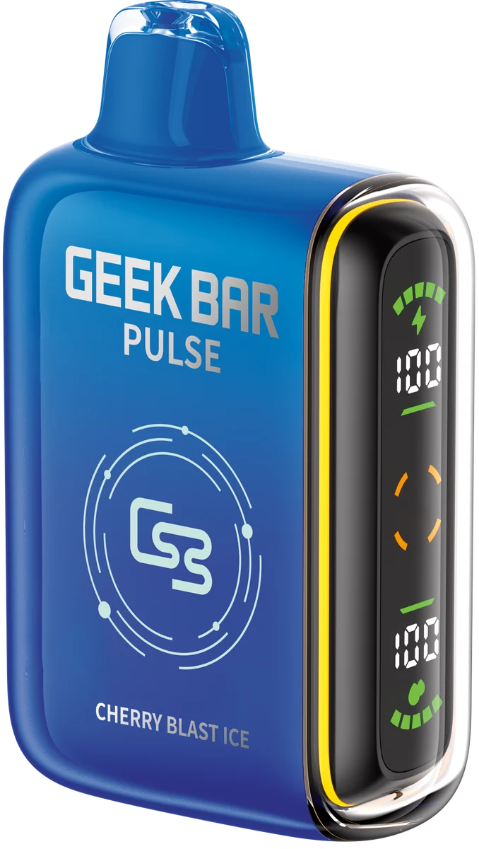 Geek bar pulse 9k — Cherry Blast Ice disposable vape