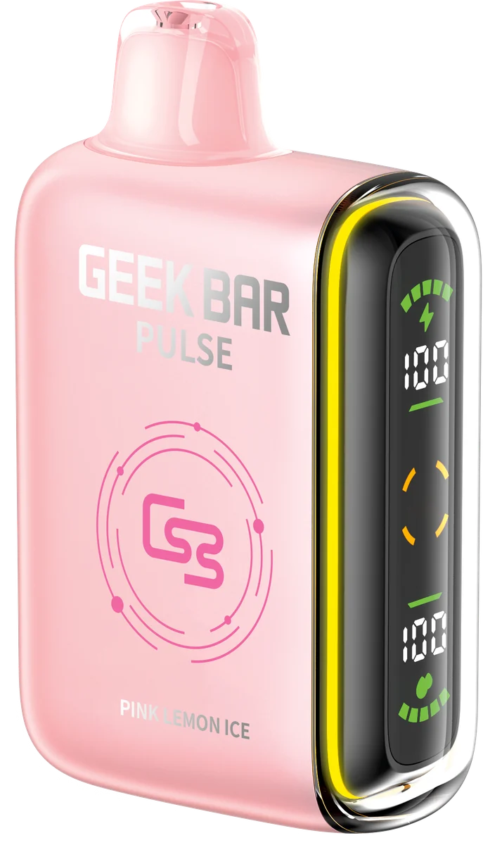 Geek bar pulse 9k — Pink Lemon Ice disposable vape