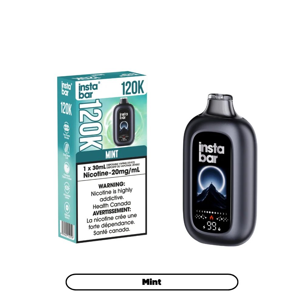 Insta Bar 120K Disposable Vape - Mint
