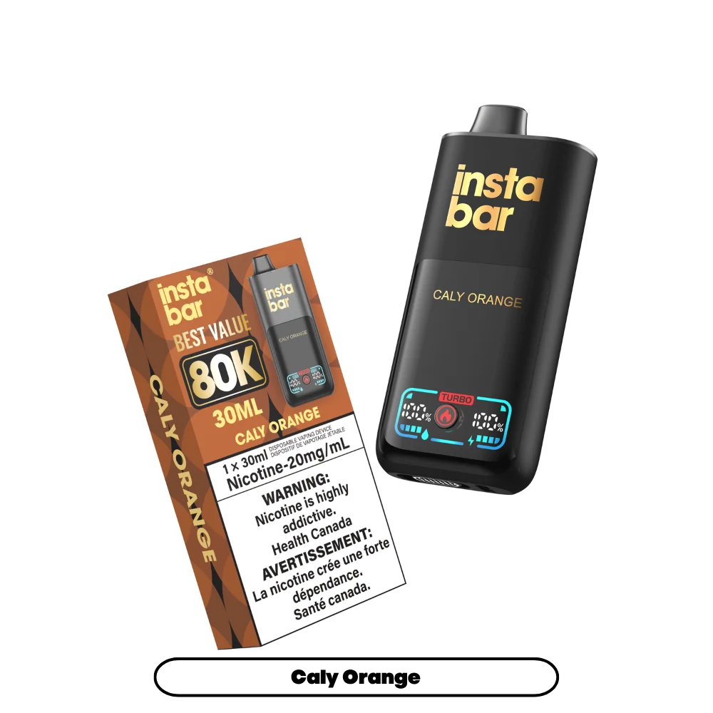 OXBAR INSTA BAR 80K DISPOSABLE — Caly Orange disposable vape