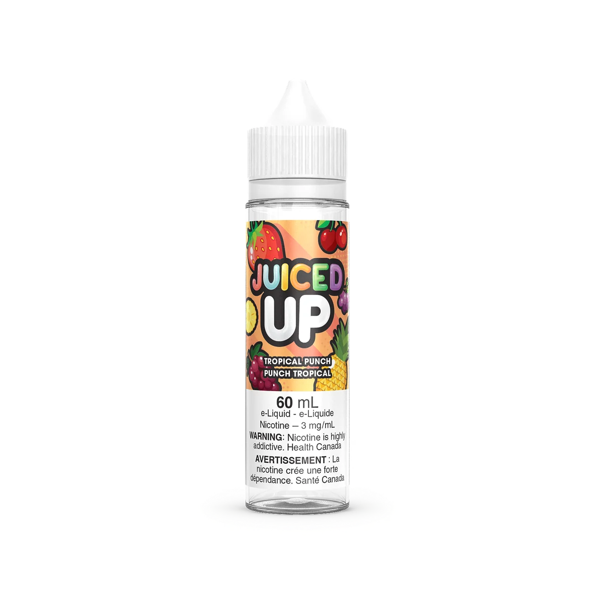 ICED UP JUICED UP Freebase — Double Strawberry e-liquid bottle