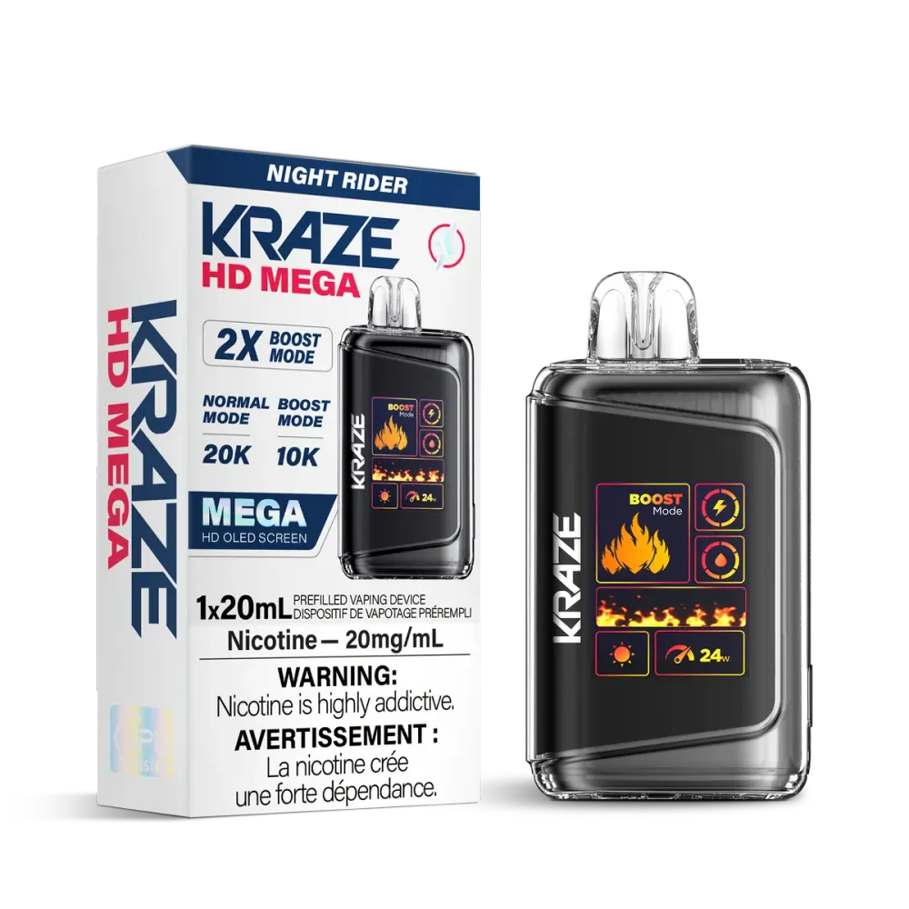 Kraze HD — Night Rider disposable vape Kraze HD — Night Rider disposable vape