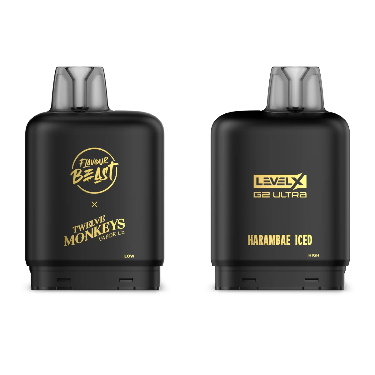 STLTH LEVEL X G2 ULTRA 50K — HARAMBAE ICED disposable vape