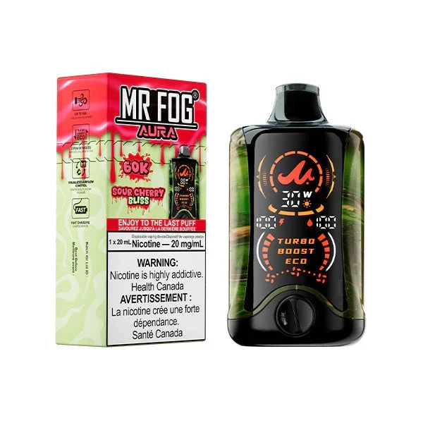 Mr Fog Aura 60K — Sour Cherry Bliss disposable vape