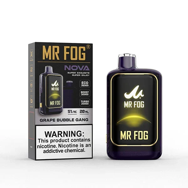 MR FOG NOVA — Bubble Gang Grape disposable vape