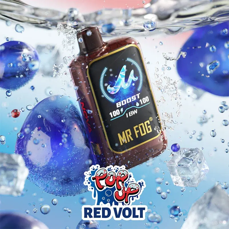 MR FOG NOVA — Popup Red Volt disposable vape